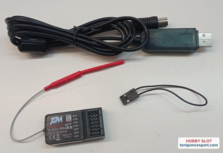 Emisora T2M Radio Piloto 6T 2.4GHz