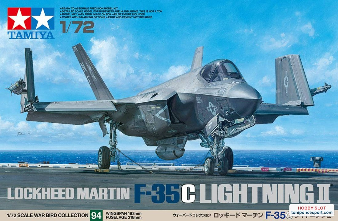 Avión F-35C Lightning II 1/72