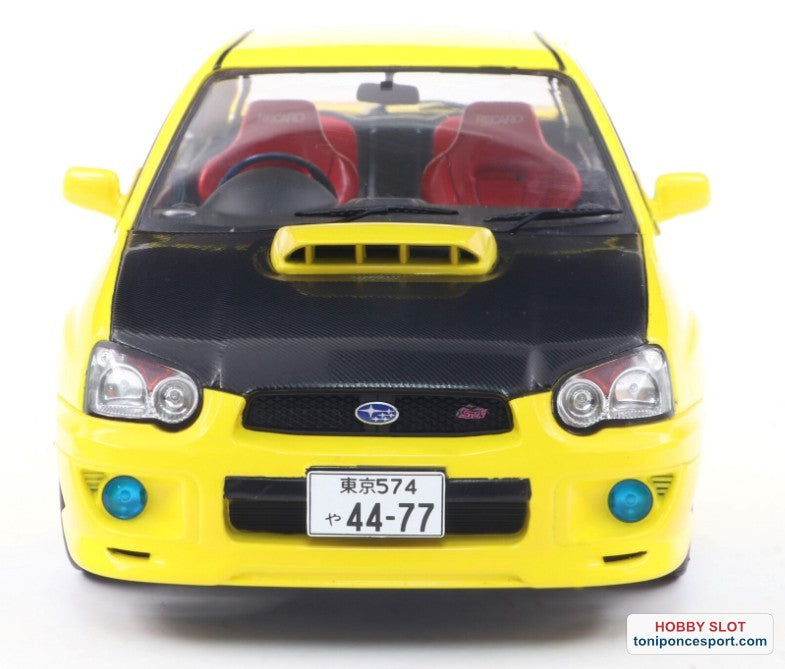 Subaru Impreza WRX STI 2023 Yellow.