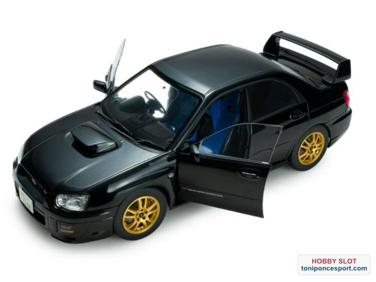 SUBARU IMPREZA WRX STI JAVA BLACK PEARL 2004