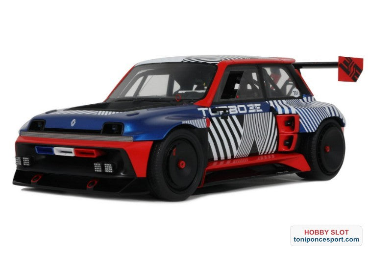 Renault 5 Turbo 3E E-Tech Metal Azul 2023.