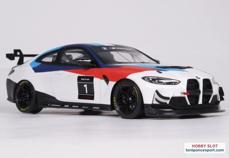 BMW M4 GT4 GT4 WHITE PRESENTATION 2022