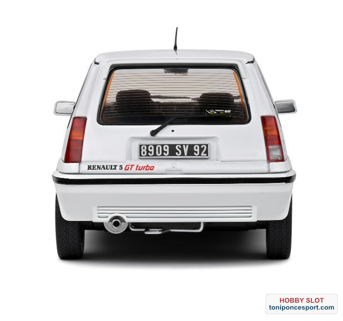 RENAULT 5 GT Turbo Ph.2 Givre Nacre 168