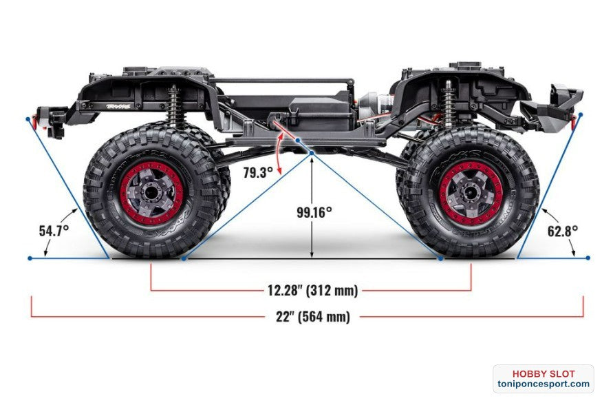 Crawler TRAXXAS TRX-4 SPORTCRAWLER HIGH TRAIL 1/10 RTR BLUE