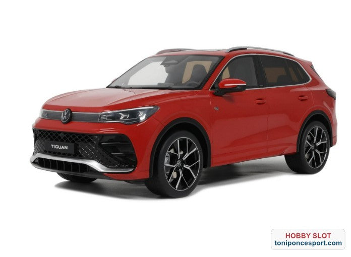 VOLKSWAGEN TIGUAN E TSI R-LINE PERSIMMON RED METALLIC LB3B 2024