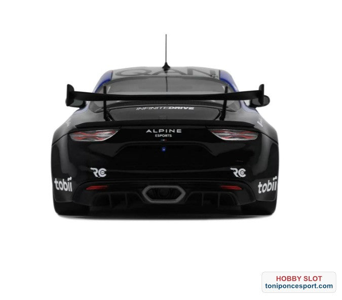 ALPINE A110 GT4 EVO BLUE ALPINE ESPORTS SERIES 2024