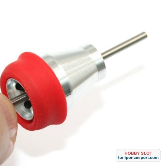 Cono para insertar tapacubos disco de freno y neumáticos.