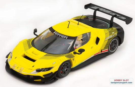 F-296-GT3 Presentation Yellow