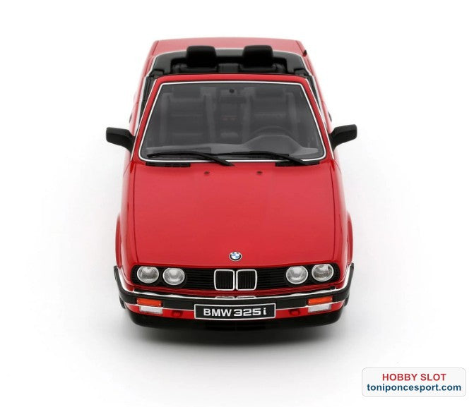 BMW 325i Convertible Rojo Brillante 308 1986