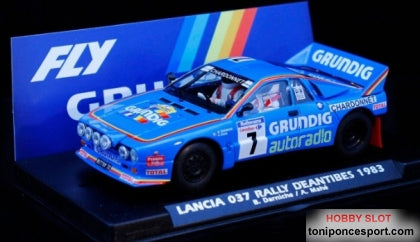 Lancia 037 Rally D´Antibes 1983 B. Darniche / A. Mahé.