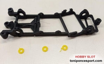 Chasis compatible con Subaru Impreza de MSC o cualquier carroceria de 80mm de batalla