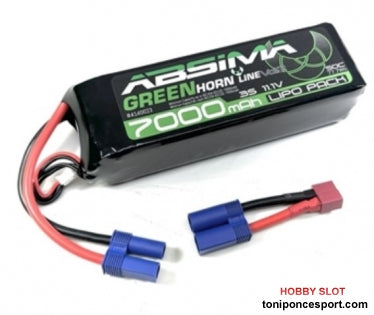 Bateria Greenhorn Vol.2 LiPo 3S 11,1V-50C 7000 SC EC5/T-Plug