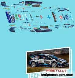 Calca Ford Fiesta WRC LAPPI Monte Carlo 2020 - 1/32