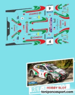 Calca Toyota Yaris Evans North west Stages 2024 - 1/32