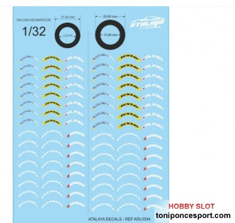 Calcas NEUMATICOS 1/32
