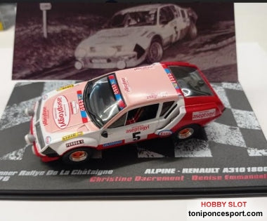Alpine Renault A310 1800 Winner Rallye De La Chataigne 1976 C. Dacremont / D. Emmanuelli