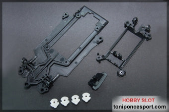 Chasis Kit AM Aston Martin DBR9 + Cuna + Guia + Tuercas