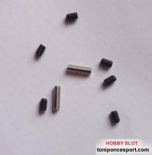Tornillos Allen M2X3 (x6) / M2x6 (x2) Acero