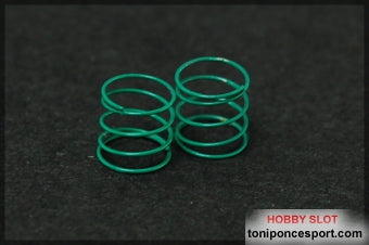 Muelles Blandos Suspensión Tras. (Verdes)