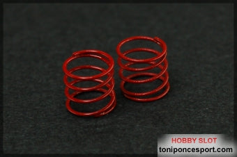 Muelles Medios Suspensión Tras. (Rojos) x4