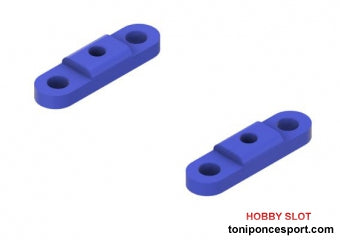 Pack tapas traseras goma chasis BK20 (2 uds)