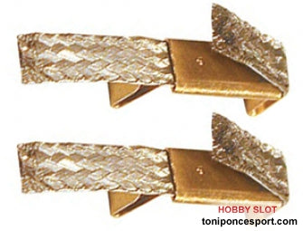 Trencillas Escobillas Doble Contacto Carrera GO!!! (x10)