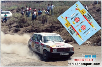 Calca Seat Fura Crono Rallye Camel Off-Road "Hilario Gomez - G. Medina" 1/32