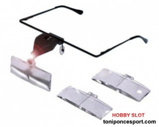 Lupa Gafas y Luz (Led)