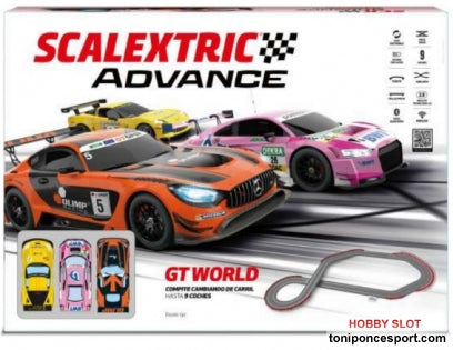 Circuito Advance GT WORLD 7,22m. de pista - 252x180cm.