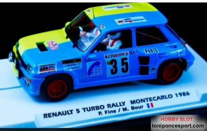 RENAULT 5 TURBO RALLY MONTECARLO 1986