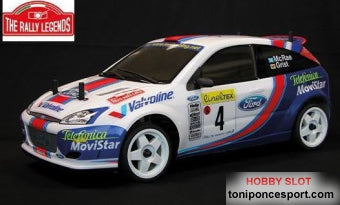 FORD FOCUS RALLY WRC MCRAE (RTR COMPLETO Y PINTADO)