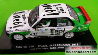 BMW M3 Rally Islas Canarias "El Corte Inglés 2015" Ponce - Larrode.