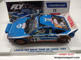 Lancia 037 Rally Tour de Corse 1984 Efecto Barro J. Claude Andruet / M. Rick Place.