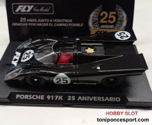 Porsche 917K Negro - Fly 25 Aniversario - Edición Limitada ForoSlot Madrid 2022
