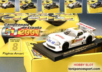 Marcos 600 LM campeonato España GT 2001 "Tom Puig - Xavier Camp"