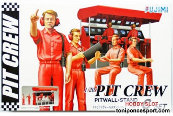 Kit Figuras Mecanicos 1/20 Soporte Pitwall (GT-25)