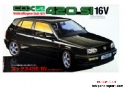 VW Golf COX 420Si 16v Con mascaras para ventanas (RS-47) kit 1/24