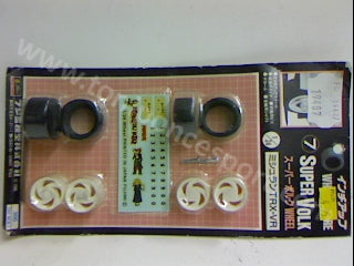 Ruedas y Llantas 1/24 (x4)