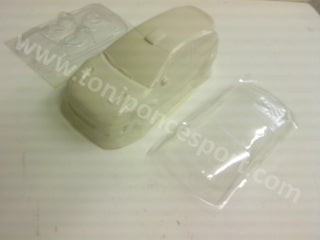 Carroceria Ford Focus Lexan "Blanca" + Cristales + Lexan pilotos