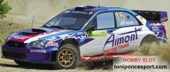 Subaru Impreza WRC Rally acropolis 2007