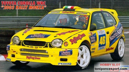 Toyota Corolla WRC Rally de Monza 2003