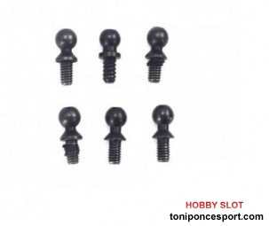 Tornillos de cabeza redonda 6P