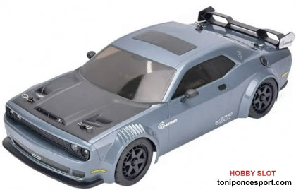 COCHE PANTHER DRIFT BRUSHLESS 60A 3300KW 4X4 WATERPROOF GRIS RTR