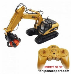 EXCAVADORA PINZA DE 4 BRAZOS (PINZA Y BRAZO METALICOS) 2,4GHZ