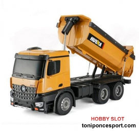 Camión VOLQUETE CON LUCES 2,4GHZ