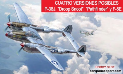 Avion P-38J Lightning E.T.O. 1/48