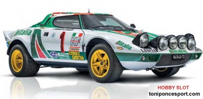 Lancia Stratos HF Gr.4 Monte Carlo Rally 1977 1/12