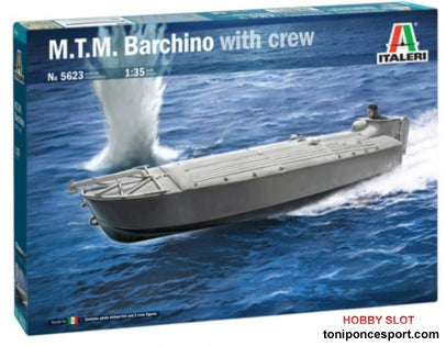 Barco MTM Barchino y su equipo