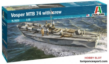 Barco Vosper MTB 74 & Crew 1/35