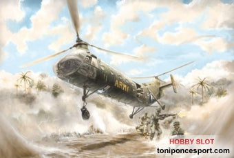 Helicoptero H-21C Shawnee Flying Banana